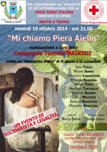  Mi chiamo Piera Aiello 10 10 14 Opera CRI Locandina 