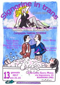 Signorine in trans Biassono 13 1 17 - locandina